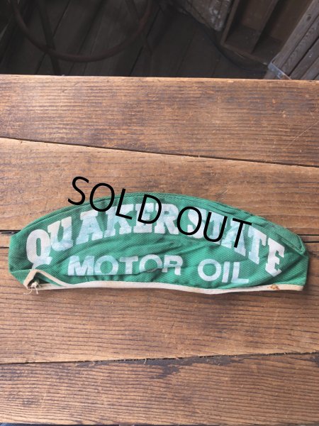 画像11: Vintage QUAKER STATE Service Station Attendant Cap (A624) (11)