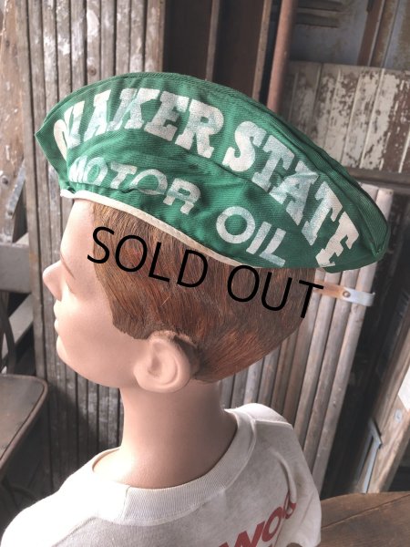 画像5: Vintage QUAKER STATE Service Station Attendant Cap (A624) (5)