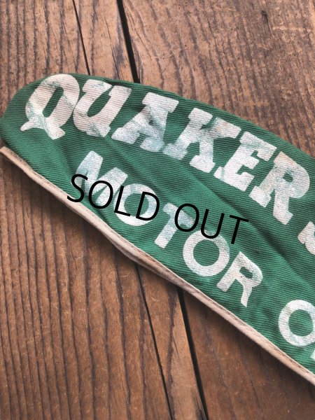 画像9: Vintage QUAKER STATE Service Station Attendant Cap (A624) (9)