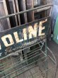 画像14: 40s Vintage Valvoline Motor Oil Can Store Display Rack HTF!! (A627)  (14)