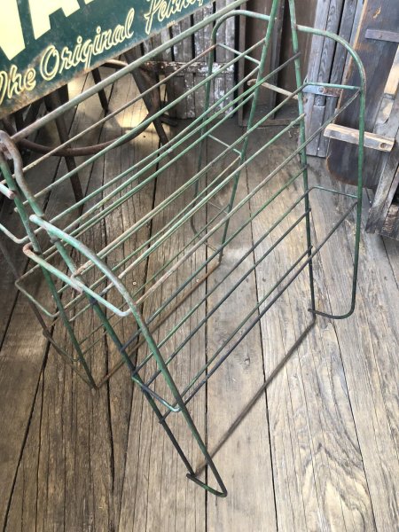 画像9: 40s Vintage Valvoline Motor Oil Can Store Display Rack HTF!! (A627)  (9)