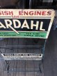 画像10: RARE! 40s Vintage BARDAHL Motor Oil Additive Can Store Display Rack HTF!! (A628)  (10)