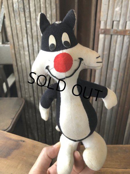 画像7: 70s Vintage Sylvester Plush Doll 20cm (A635)  (7)
