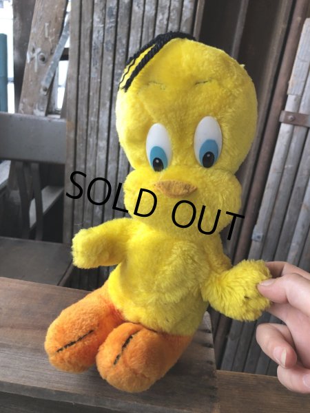 画像7: 70s Vintage Tweety Plush Doll 26cm (A636)  (7)