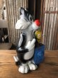 画像2: 70s Vintage Tweety & Sylvester TWEETY'S BANK (A630) (2)