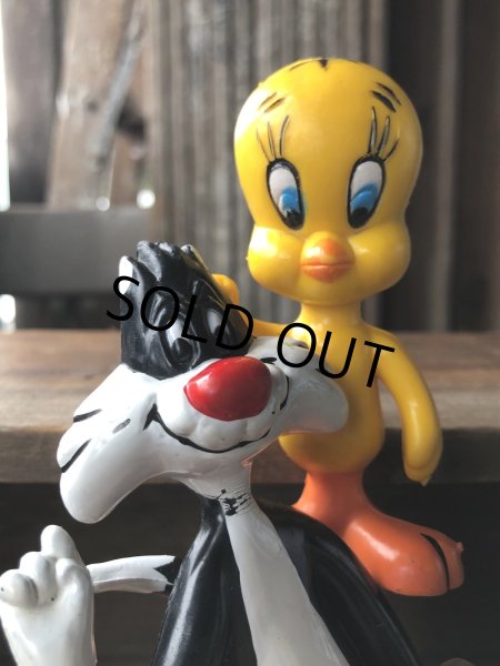 画像6: 70s Vintage R.Dakin Tweety and Sylvester PVC Figure Set (A632) (6)