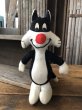 画像1: 70s Vintage Sylvester Plush Doll 20cm (A635)  (1)