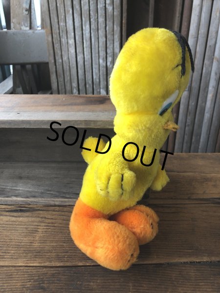 画像2: 70s Vintage Tweety Plush Doll 26cm (A636)  (2)