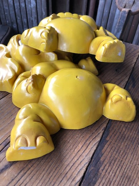 画像4: 70s Vintage Homco Yellow Elephant Wall Plaques (A642) (4)