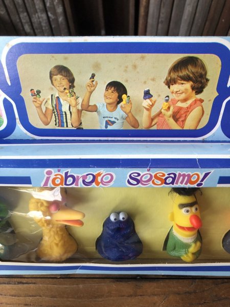 画像16: 70s Vintage Vicma Spain Sesame Street Finger Puppet (A643) (16)