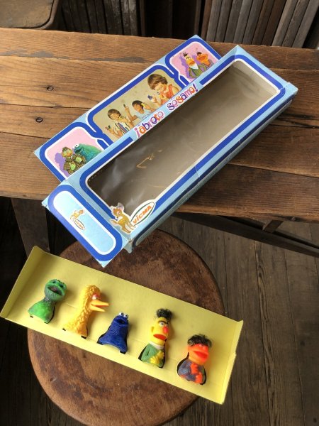 画像17: 70s Vintage Vicma Spain Sesame Street Finger Puppet (A643) (17)