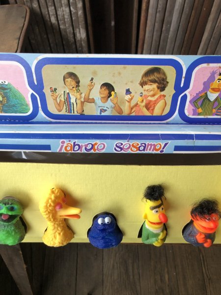 画像20: 70s Vintage Vicma Spain Sesame Street Finger Puppet (A643) (20)