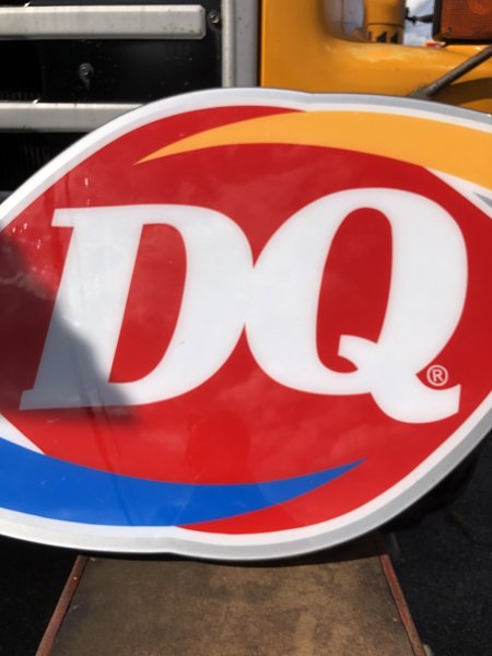 画像16: Dairy Queen Advertising Store Display DQ Logo Sign (A644) (16)