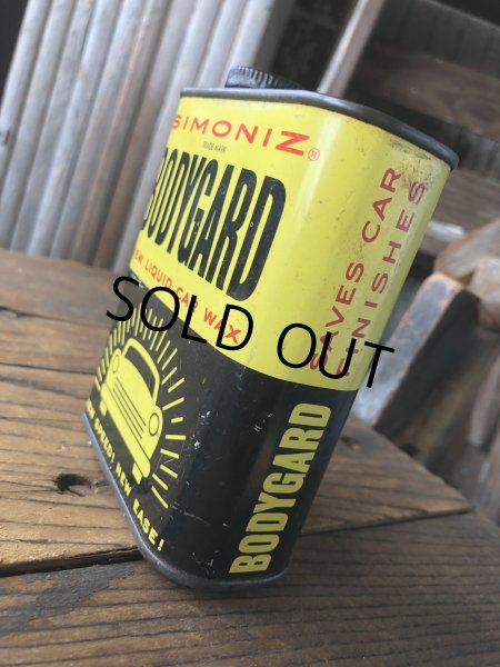 画像2: Vintage Wax Can SIMONIZ BODYGARD (A648) (2)