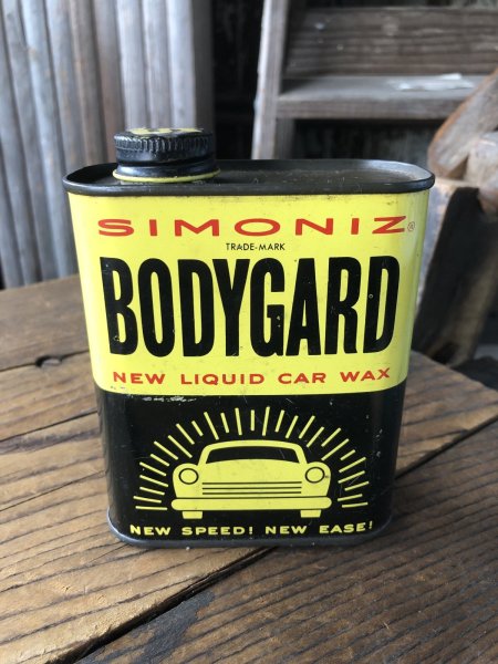 画像1: Vintage Wax Can SIMONIZ BODYGARD (A648) (1)