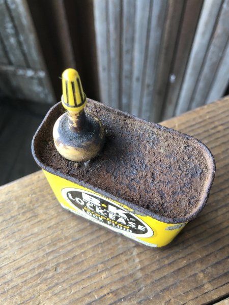 画像5: Vintage Oil Can BK LOCK-EASE Graphited Lock Fluid (A649) (5)