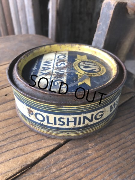 画像2: Vintage Wax Can US POLISHING WAX (A650) (2)