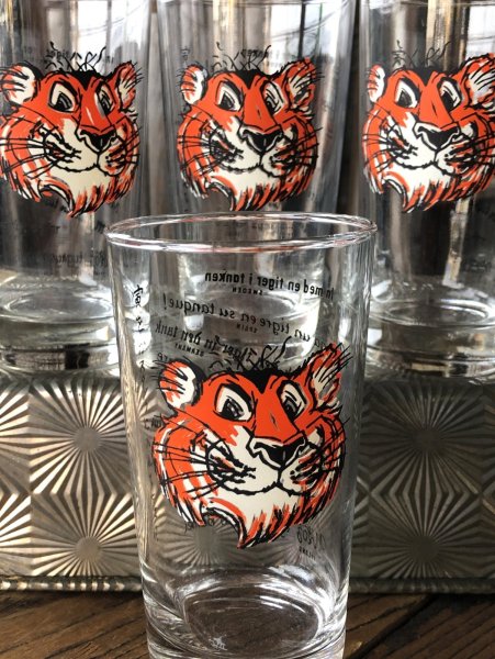 画像8: Vintage Exxon Esso Tiger Advertising Drinking Glass (A663)  (8)