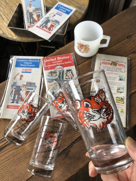 画像8: Vintage Exxon Esso Tiger Advertising Drinking Glass (A660)  (8)
