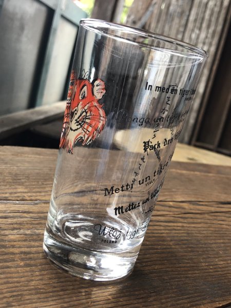 画像2: Vintage Exxon Esso Tiger Advertising Drinking Glass (A660)  (2)