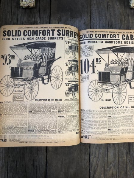 画像11: Vintage 1908 Sears Roebuck Catalog N0. 117 (A666) (11)