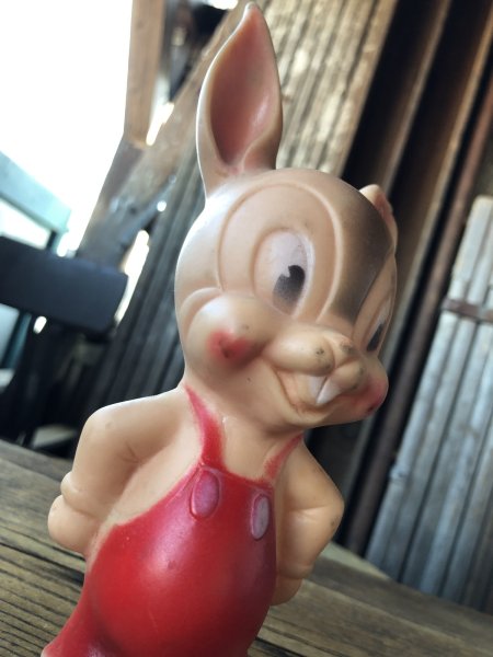 画像6: 50s Vintage Walter Lantz Oswald Rabbit Sun Rubber Squeak Toy (A673) (6)