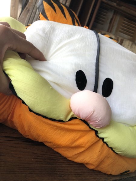 画像6: 90s Play by Play Garfield the Cat Face Plush Pillow (A674) (6)