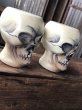 画像9: Vintage Skull Ceramic Salt/Pepper Mugs Japan (A676) (9)