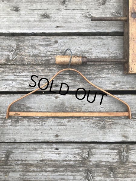 画像1: Vintage USA Advertising Wood Hanger Mrs.G.O.Keller,Inc (A680) (1)