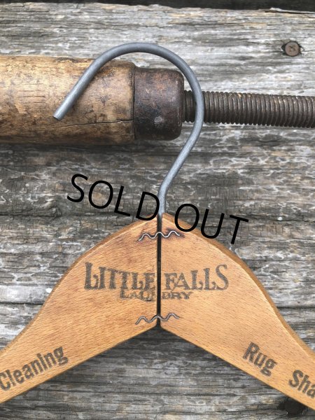 画像3: Vintage USA Advertising Wood Hanger LITTLE FALLS (A684) (3)