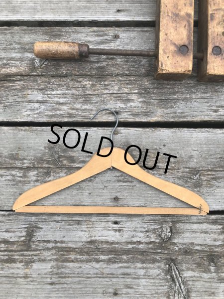 画像7: Vintage USA Advertising Wood Hanger CHALFONTE-HADDON HALL (A701) (7)