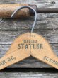 画像5: Vintage USA Advertising Wood Hanger HOTEL STATLER (A681) (5)