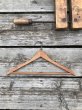 画像5: Vintage USA Advertising Wood Hanger UNIFORMS (A687) (5)