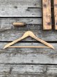 画像1: Vintage USA Advertising Wood Hanger B&B CLOTHES SHOP (A691) (1)