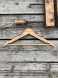 画像1: Vintage USA Advertising Wood Hanger ROGERS CLOTHES (A697) (1)