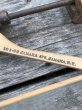 画像4: Vintage USA Advertising Wood Hanger B&B CLOTHES SHOP (A695) (4)