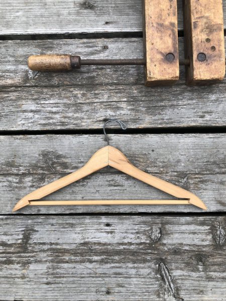 画像5: Vintage USA Advertising Wood Hanger AAA (A690) (5)