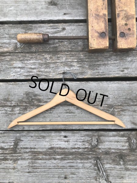画像5: Vintage USA Advertising Wood Hanger AAA (A690) (5)