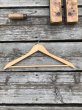 画像5: Vintage USA Advertising Wood Hanger B&B CLOTHES SHOP (A691) (5)