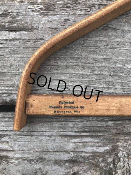 画像2: Vintage USA Advertising Wood Hanger Mrs.G.O.Keller,Inc (A680) (2)