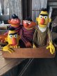 画像14: 70s Vintage Sesame Street Hand Puppet Doll Ernie Bert Set (A705)  (14)
