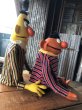 画像2: 70s Vintage Sesame Street Hand Puppet Doll Ernie Bert 1st Ver. Set (A704)  (2)