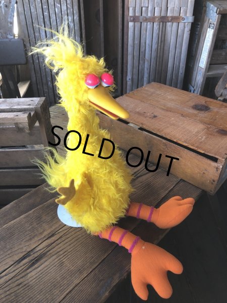 画像4: 70s Vintage Sesame Street Big Bird Plush Doll (A707) (4)