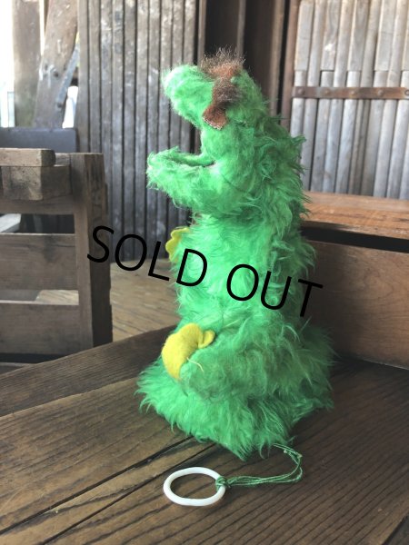 画像2: 70s Vintage Sesame Street  Oscar The Grouch Hand Puppet (A709)  (2)