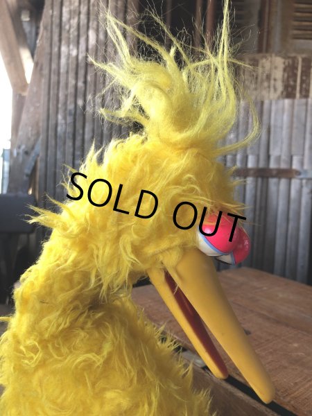画像8: 70s Vintage Sesame Street Big Bird Plush Doll (A707) (8)