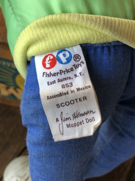 画像10: 70s Vintage Muppet Show SCOOTER Plush Doll (A712) (10)
