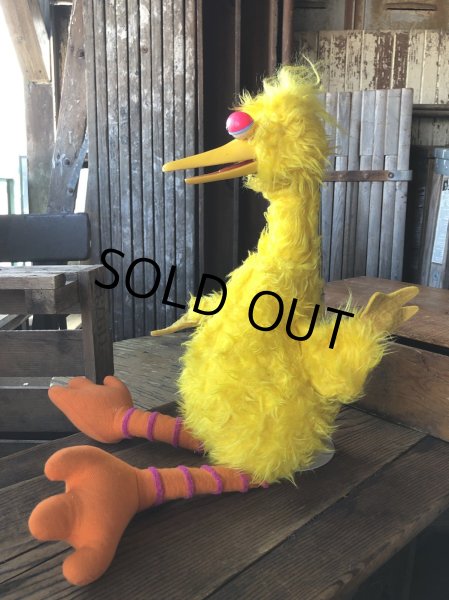 画像2: 70s Vintage Sesame Street Big Bird Plush Doll (A707) (2)