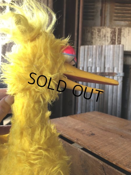 画像9: 70s Vintage Sesame Street Big Bird Plush Doll (A707) (9)