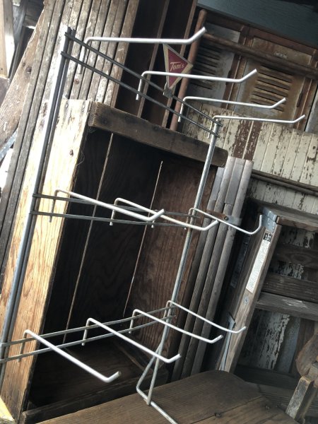 画像12: Vintage Toms Snacks Advertising General Store Counter Display Wire Rack (A714)  (12)