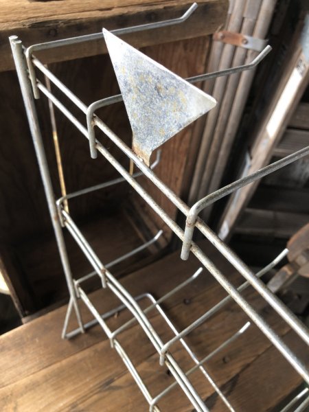 画像10: Vintage Toms Snacks Advertising General Store Counter Display Wire Rack (A714)  (10)